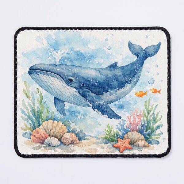 Item preview, Copy of Cute Watercolor Whale designed and sold by DariaCraft.