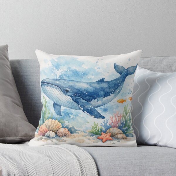 Item preview, Copy of Cute Watercolor Whale designed and sold by DariaCraft.