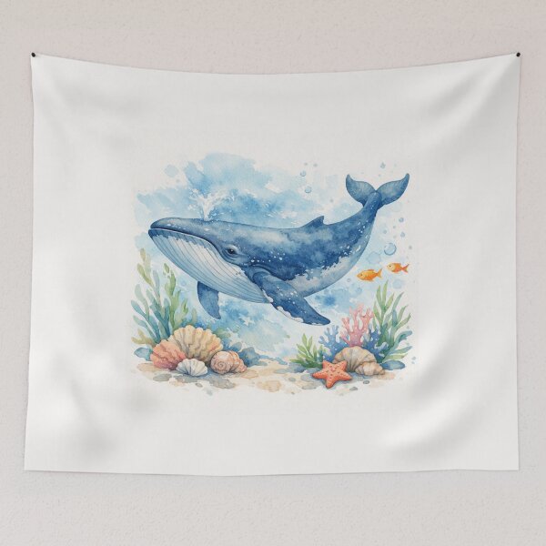Item preview, Copy of Cute Watercolor Whale designed and sold by DariaCraft.