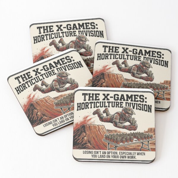 Item preview, x games horticulture division  designed and sold by Probably Fine Design.