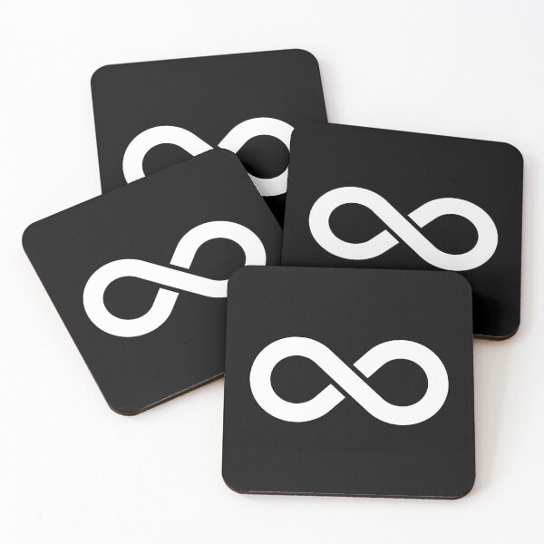 Item preview, White Infinity Symbol Minimalist Illustration designed and sold by pattern-archive.