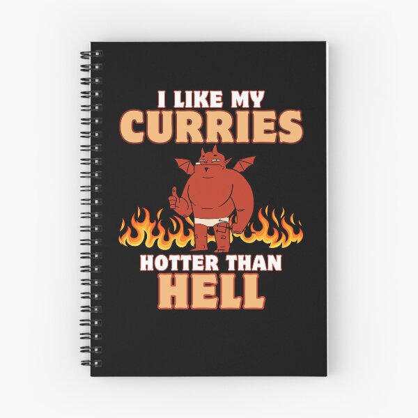 Item preview, I like my curries hotter than hell designed and sold by BigfeetLittlepaws.