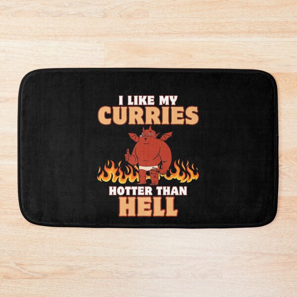 Item preview, I like my curries hotter than hell designed and sold by BritishDelights.