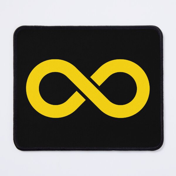 Item preview, Gold Infinity Symbol designed and sold by pattern-archive.