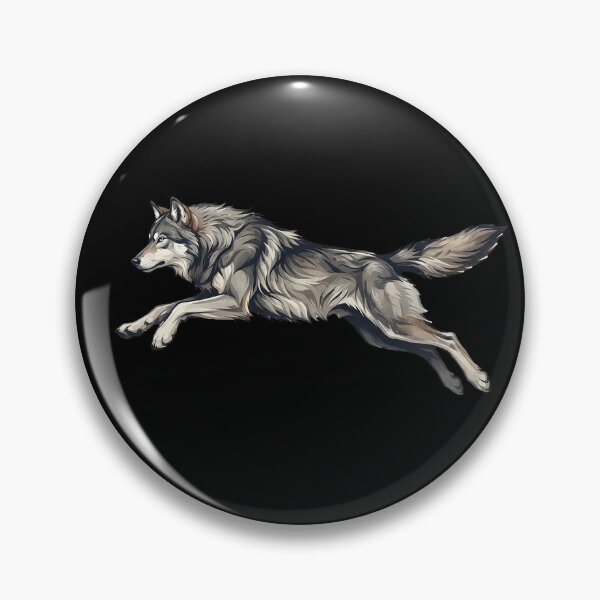 Item preview, Leaping Wolf designed and sold by jamesgerardking.