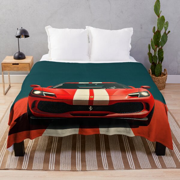 Item preview, Ferrari 296 GTB Diseño Pop Art Automotriz Vibrante designed and sold by AutoPopStudio.