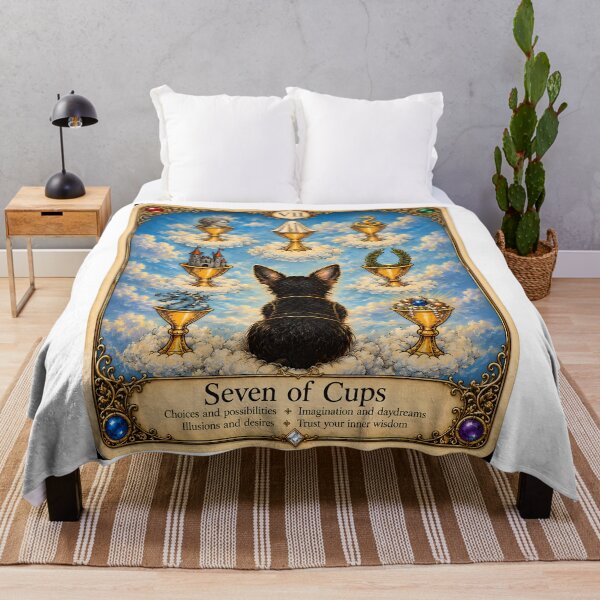 Item preview, 7 of Cups - Tarot designed and sold by brkpnt.