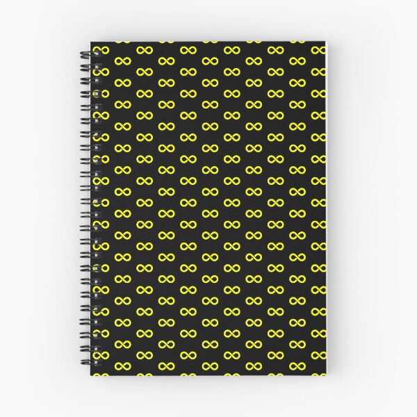 Item preview, Yellow Infinity Symbol designed and sold by pattern-archive.