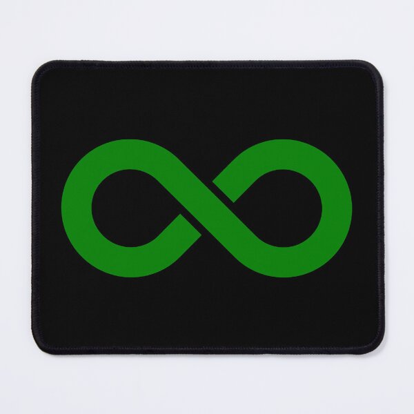 Item preview, Green Infinity Symbol Minimalist Illustration designed and sold by pattern-archive.