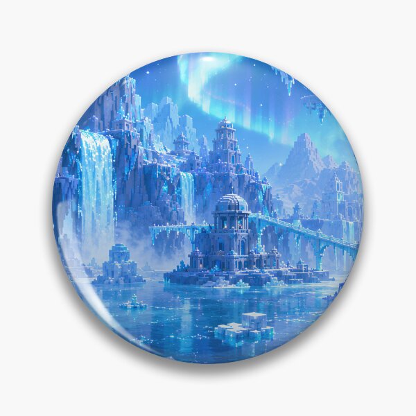 Item preview, Aurora Explorer in the Crystal Ice Kingdom designed and sold by pixelpopplanet.
