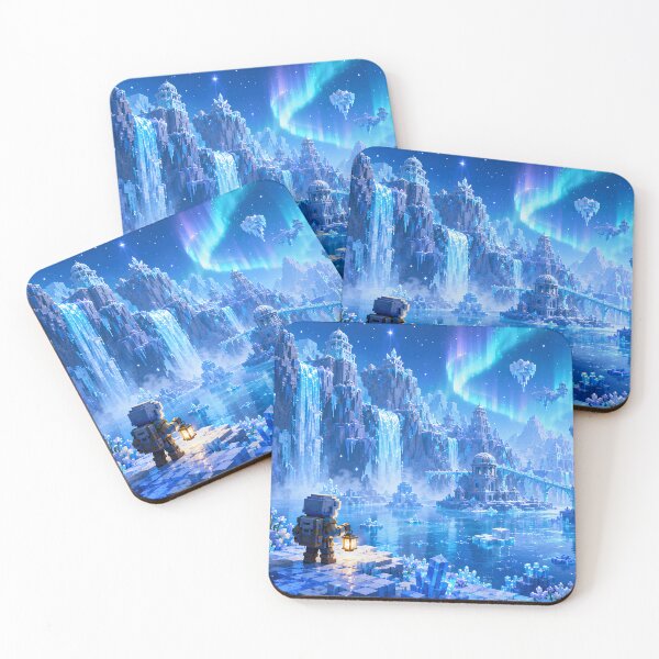 Item preview, Aurora Explorer in the Crystal Ice Kingdom designed and sold by pixelpopplanet.
