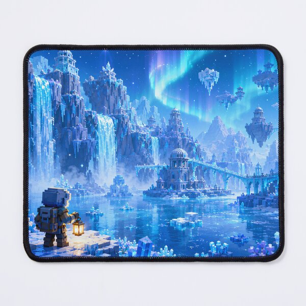 Item preview, Aurora Explorer in the Crystal Ice Kingdom designed and sold by pixelpopplanet.