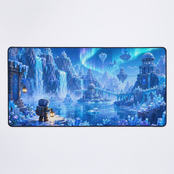 Item preview, Aurora Explorer in the Crystal Ice Kingdom designed and sold by pixelpopplanet.
