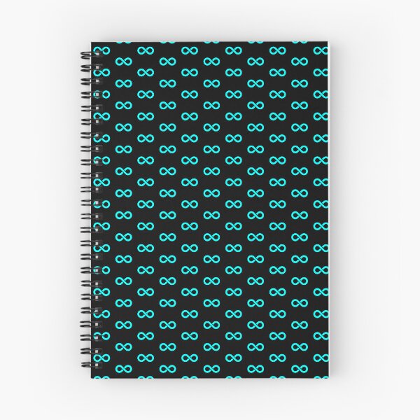 Item preview, Cyan Infinity Symbol designed and sold by pattern-archive.