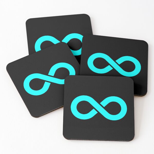 Item preview, Cyan Infinity Symbol designed and sold by pattern-archive.