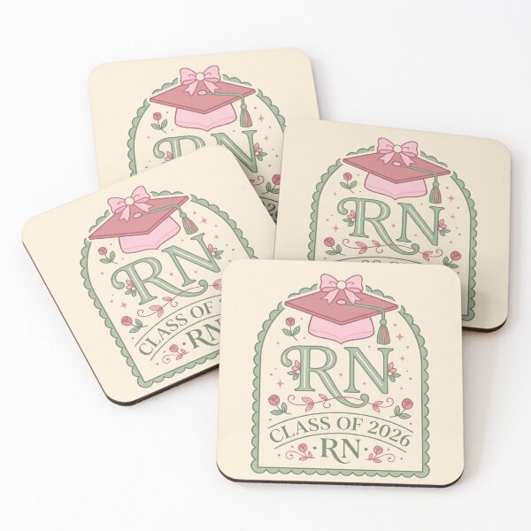 Item preview, Class of 2026 RN Coquette Aesthetic Graduation Design designed and sold by Dantin.
