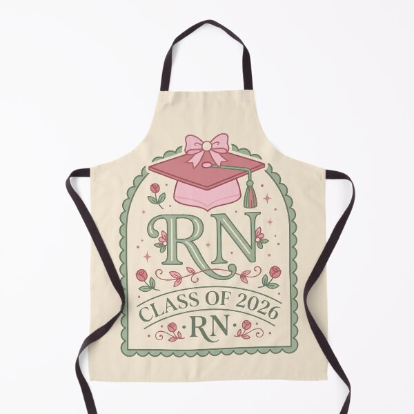Item preview, Class of 2026 RN Coquette Aesthetic Graduation Design designed and sold by Dantin.