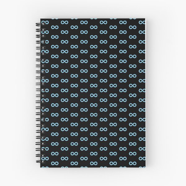 Item preview, Sky Blue Infinity Symbol Minimalist Illustration designed and sold by pattern-archive.