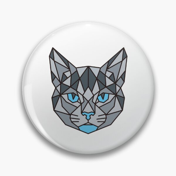 Item preview, Geometric Tabby Cat designed and sold by AnimalsKnowAll.