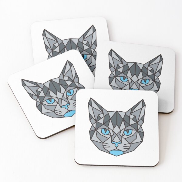 Item preview, Geometric Tabby Cat designed and sold by AnimalsKnowAll.