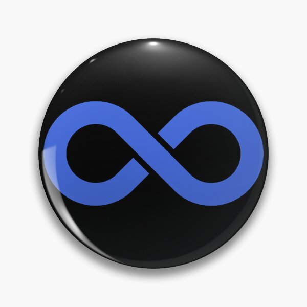 Item preview, Royal Blue Infinity Symbol designed and sold by pattern-archive.