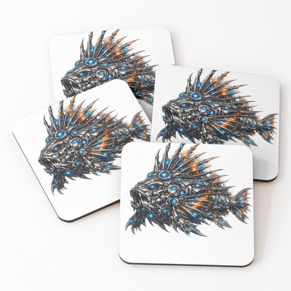 Item preview, Steel Lionfish | Premium Mechanical Venomous Reef Predator designed and sold by SteelCoat Studio.