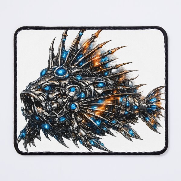 Item preview, Steel Lionfish | Premium Mechanical Venomous Reef Predator designed and sold by SteelCoat Studio.