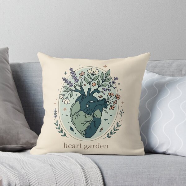 Item preview, Heart Garden Botanical Anatomical Heart Gift Design designed and sold by Dantin.