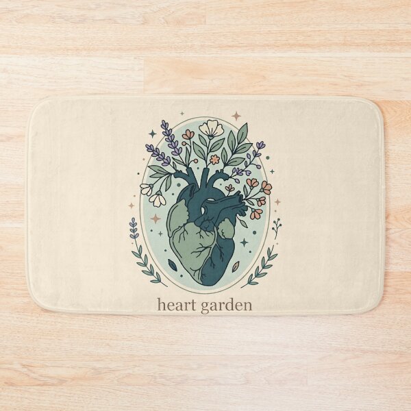 Item preview, Heart Garden Botanical Anatomical Heart Gift Design designed and sold by Dantin.