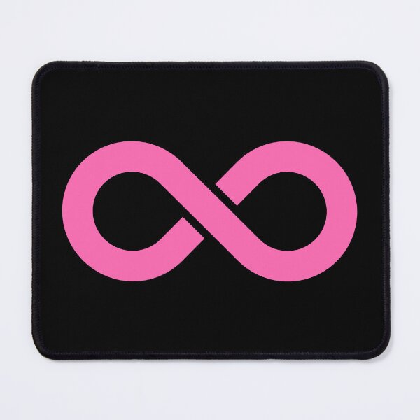 Item preview, Pink Infinity Symbol designed and sold by pattern-archive.