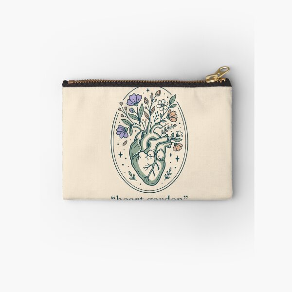 Item preview, Aesthetic Botanical Anatomical Heart Garden Gift Design designed and sold by Dantin.