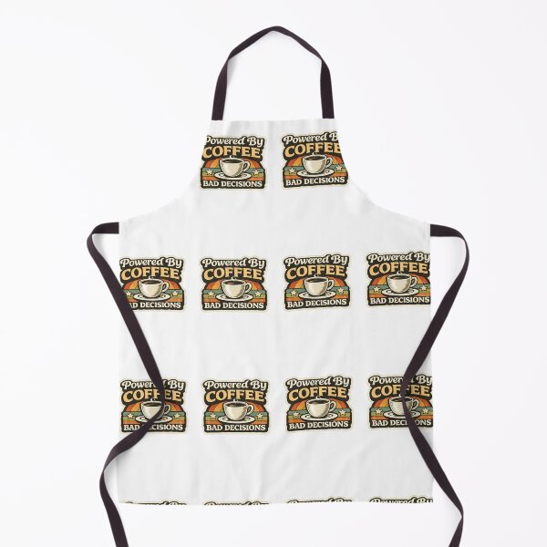 Item preview, Powered By Coffe and Bad Decisions designed and sold by JN-Designn.