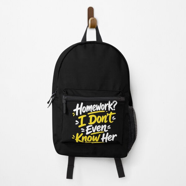 Item preview, Homework I Don't Even Know Her Funny Student Shirt designed and sold by Uglyandcute.