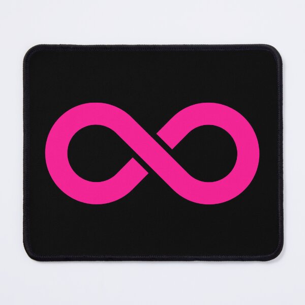 Item preview, Hot Pink Infinity Symbol Minimalist Illustration designed and sold by pattern-archive.