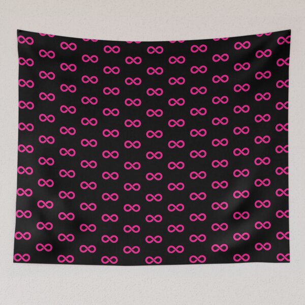 Item preview, Hot Pink Infinity Symbol Minimalist Illustration designed and sold by pattern-archive.