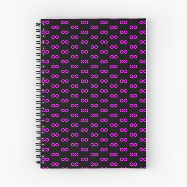Item preview, Ilustración minimalista del símbolo del infinito en color magenta. designed and sold by pattern-archive.