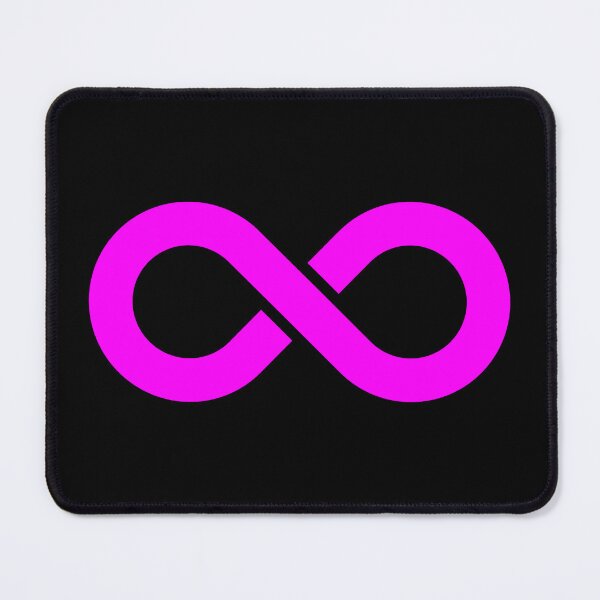 Item preview, Magenta Infinity Symbol Minimalist Illustration designed and sold by pattern-archive.