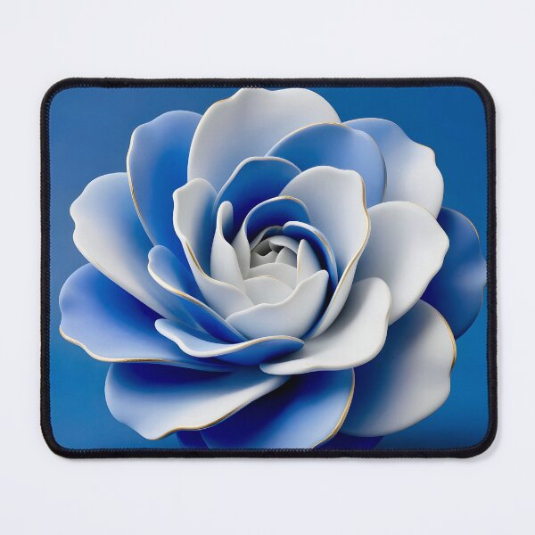 Item preview, Blue and White Flower Sculpture designed and sold by Vicky Brago-Mitchell®.