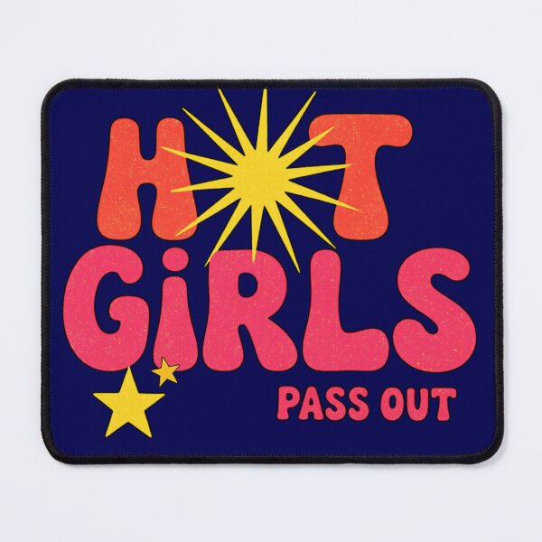 Item preview, Hot Girls Pass Out Retro Syncope Chronic Illness Spoonie designed and sold by pulse_retail.