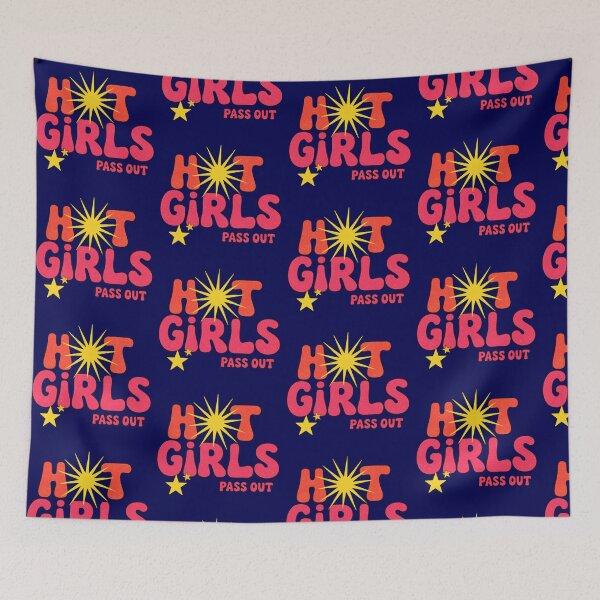 Item preview, Hot Girls Pass Out Retro Syncope Chronic Illness Spoonie designed and sold by pulse_retail.
