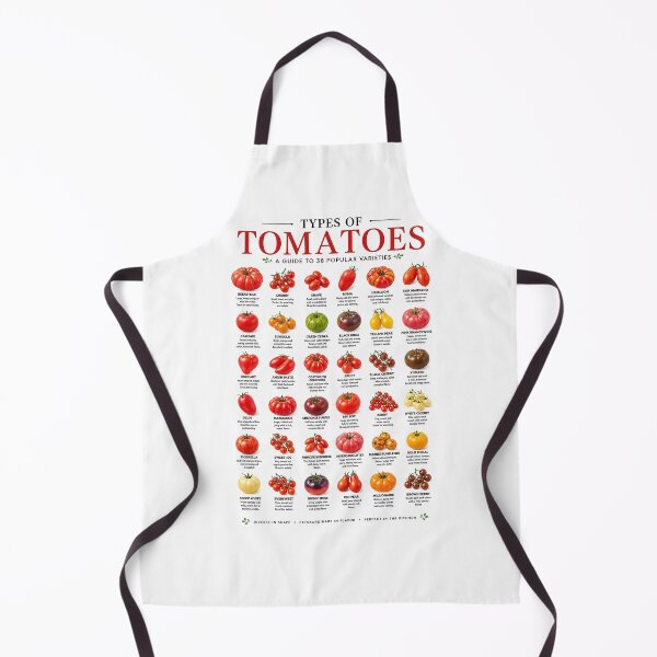 Item preview, Types of Tomatoes Poster | Illustrated Tomato Variety Chart | Kitchen Wall Art | Educational Gardening Print designed and sold by PIXEL POP DESIGNS - Beyond the Norm!.