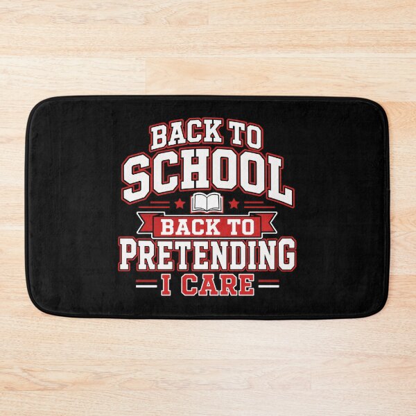 Item preview, Back To School Back To Pretending I Care Funny Shirt designed and sold by Uglyandcute.