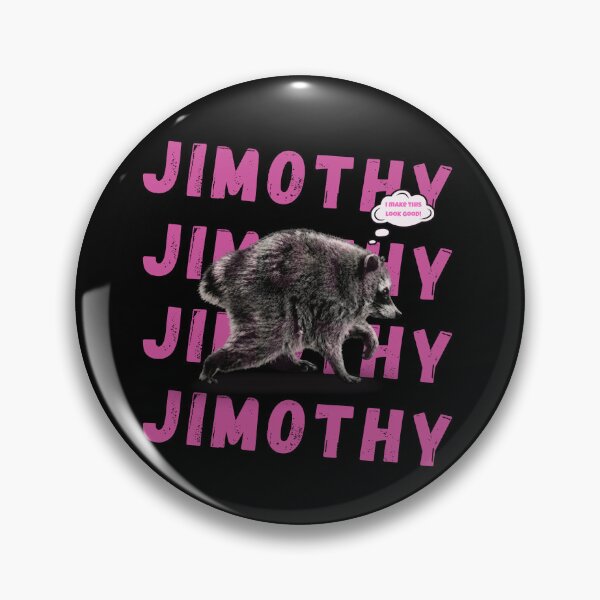 Item preview, Jimothy Raccoon I Make This Look Good Funny Trash Panda Pink Streetwear Meme designed and sold by WillCraftx.