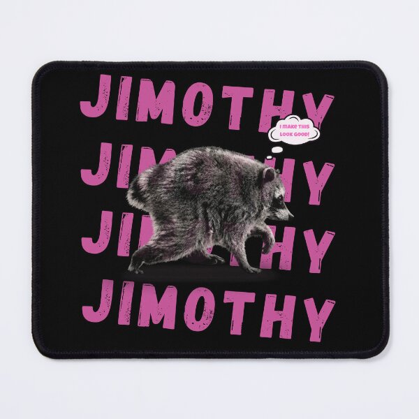 Item preview, Jimothy Raccoon I Make This Look Good Funny Trash Panda Pink Streetwear Meme designed and sold by WillCraftx.