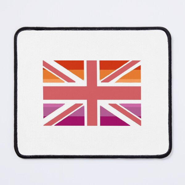 Item preview, Lesbian British Flag United Kingdom LGBTQ+ WLW designed and sold by YuriBasedCo.