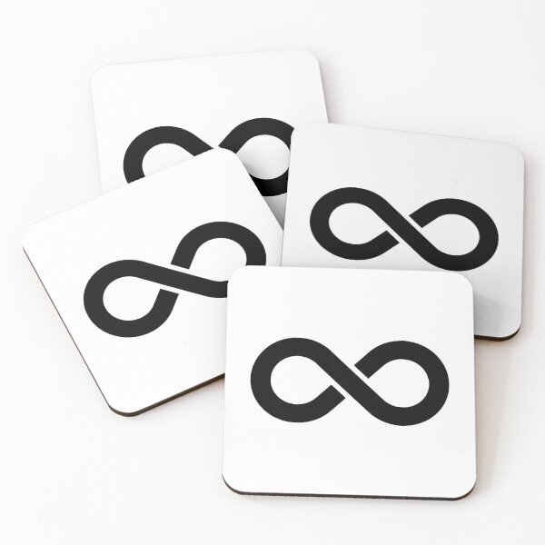 Item preview, Black Infinity Symbol designed and sold by pattern-archive.