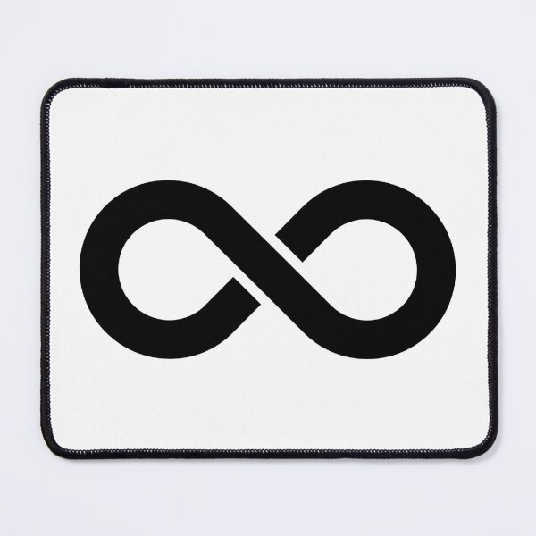Item preview, Black Infinity Symbol designed and sold by pattern-archive.