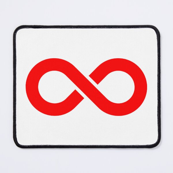 Item preview, Red Infinity Symbol Minimalist Illustration designed and sold by pattern-archive.