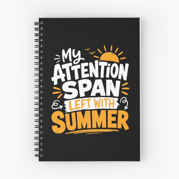 Item preview, back to school My Attention Span Left With Summer Funny Shirt designed and sold by Uglyandcute.