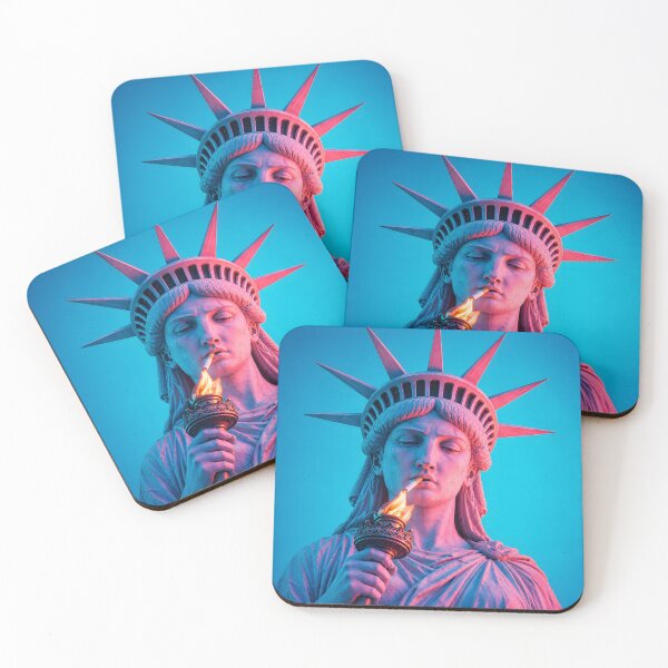 Item preview, Liberty Lights Up - Neon Surrealism designed and sold by ClubVacay.
